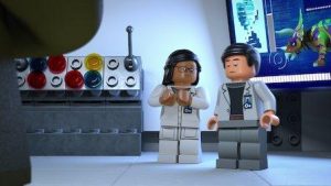 كرتون عالم ديناصورات LEGO المعرض السري مدبلج